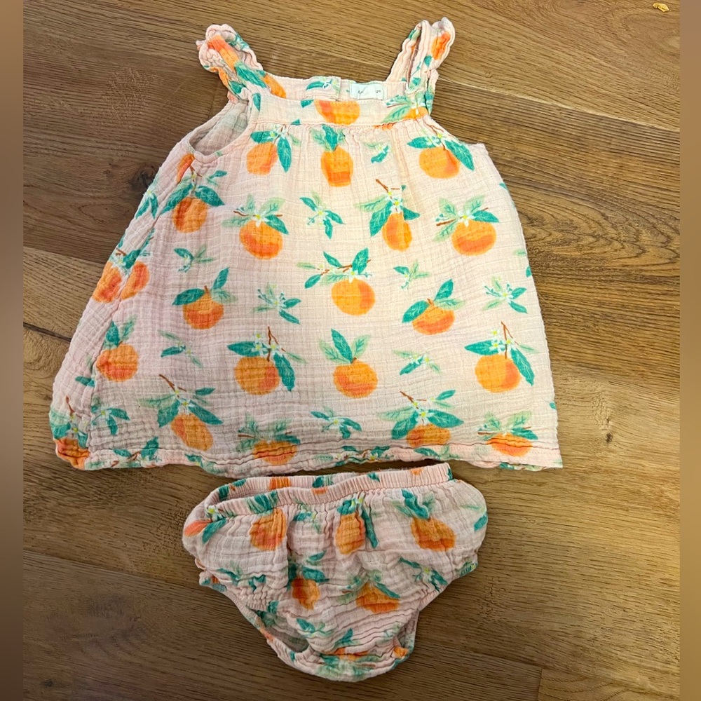 Peach Dress